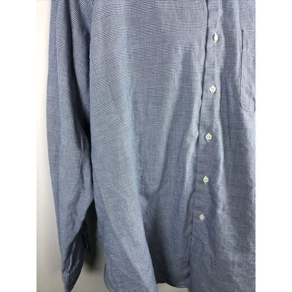 Lauren Ralph Lauren Men's Long Sleeve Button Down Royal Crest Decal Size L - Picture 4 of 10